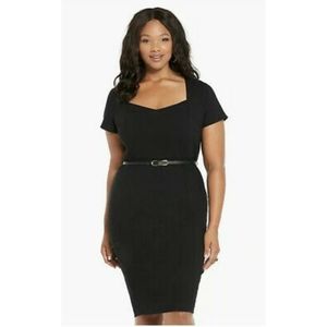 Torrid black workwear dress